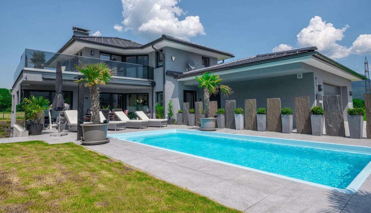 Luxurioese Penthaus Wohnung Anif Bagian luar foto