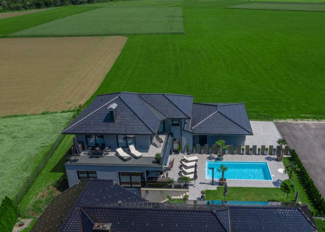 Luxurioese Penthaus Wohnung Anif Bagian luar foto